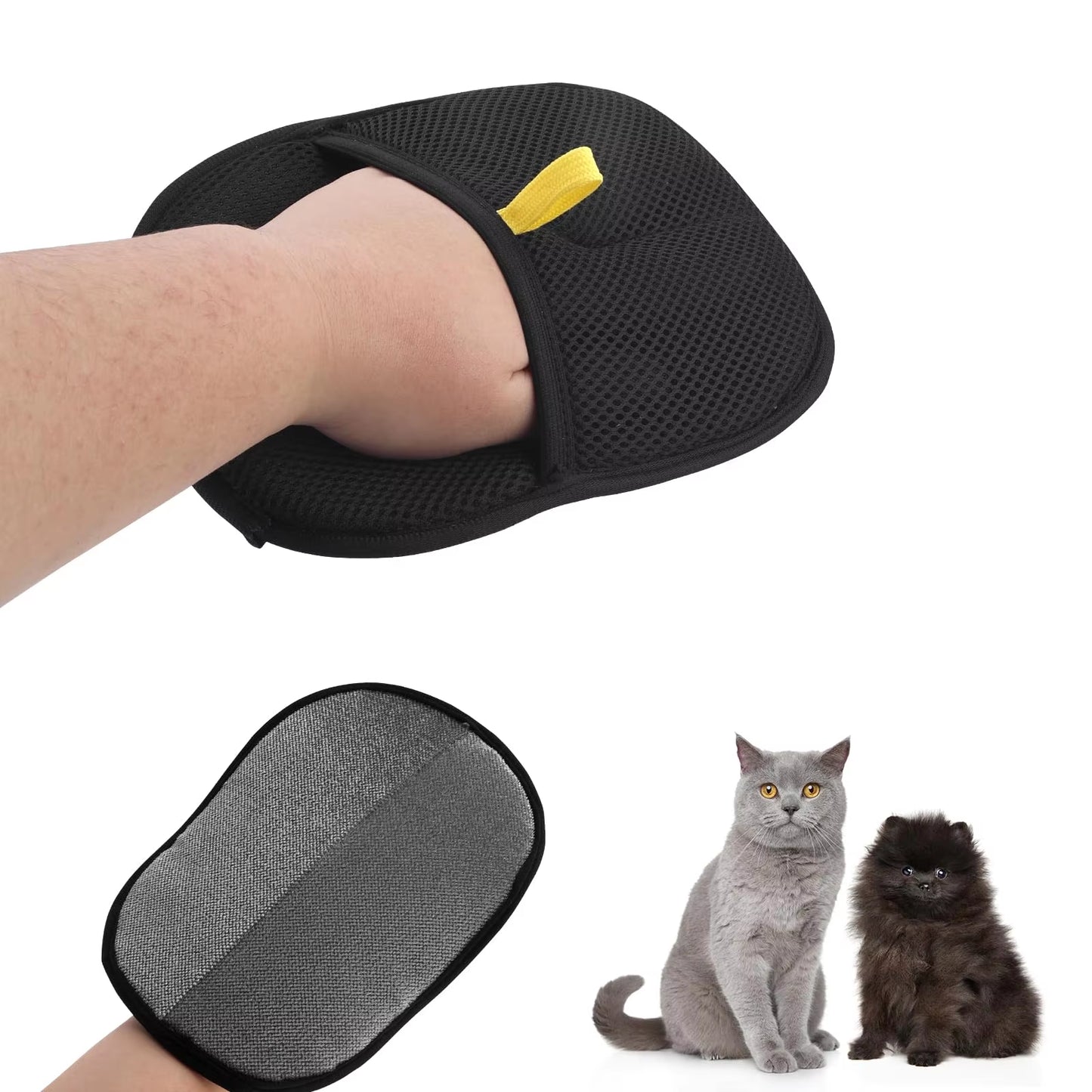 Transform Your Home with Our Reusable Pet Hair Removal Gloves - Effortlessly Groom and Clean Your Space!